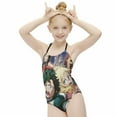 thumbnail image 5 of Anime Mha My Hero Academia Children's One-piece Swimwear Halterneck Swimsuit Summer Beach Girl's Bathing Suits Breathable Beachwear, 5 of 7