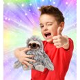 thumbnail image 3 of DolliBu Grey Sloth Super Soft Stuffed Animal, Cute Realistic Stuffed Animals for Girls, Boys, Adults Animal Gifts, Kids Zoo Wild Nursery Decor for Newborn, Cuddly Soft Baby Plush Toys - 7 Inches, 3 of 9