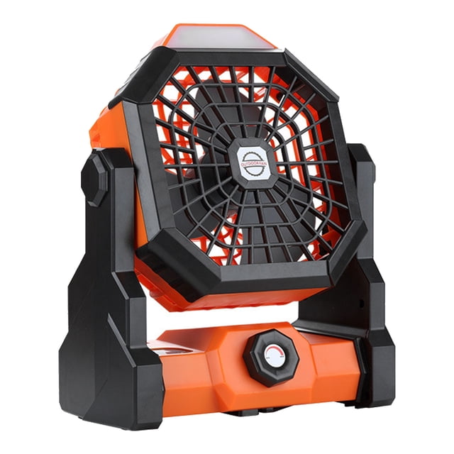 Ventilador recargable de escritorio NikouMX portátil de velocidad continua