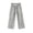 F05-Grey, variant on FYDUU Girls Wide Leg Pants Breathable Pants for Kids Comfortable Casual Trousers for Girls Relaxed Fit Bottoms Elastic Waist Pants Girls Trousers 5-6 Years