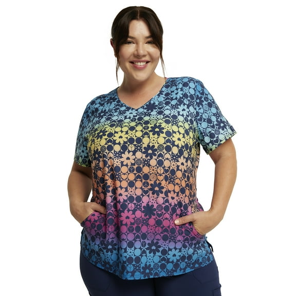 Dickies EDS Women Scrubs Top V-Neck DK853