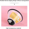 thumbnail image 4 of 2 Pcs of Cat Cone Collar, Adjustable Pet Cone Protective Collar Anti-Bite Lick Wound Cone Healing (M, White), 4 of 5