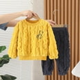thumbnail image 2 of Enjoytime Fall Winter 1-7 Years Newborn Baby Clothes Cute Cartoons Printed Long Sleeve Crewneck Comfortable Baby Boy Pajamas Toddler Girl Clothes, 2 of 3