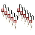 thumbnail image 4 of Kit de Etiqueta de Bloqueo, Juego de Candado de Seguridad A Prueba de Impacto Duradero para Energía Eléctrica, 4 of 7
