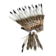 thumbnail image 5 of Tocado de plumas, sombrero indio de jefe americano, diadema para fiesta, escenario y espectáculo Negro, 5 of 8