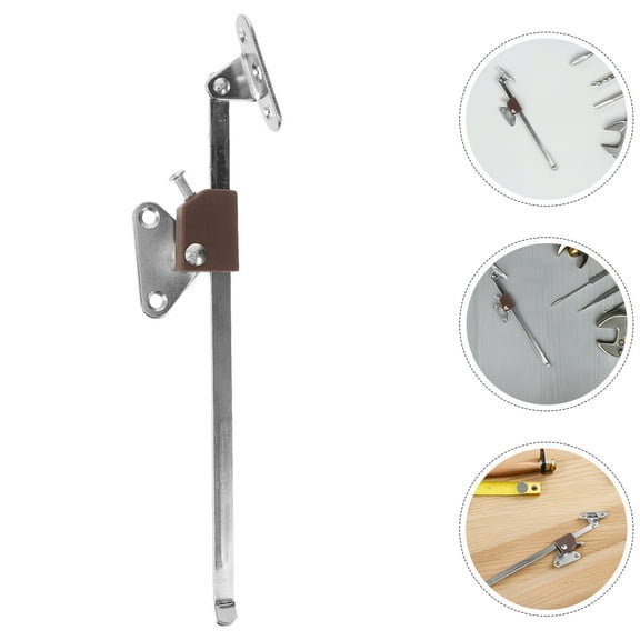 LIFKOME Heavy Duty Cabinet Lid Support Hinge Adjustable Folding Support Rod for Kitchen Cabinets Downward Opening Lift Stay