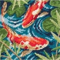 thumbnail image 3 of Dimensions Mini Needlepoint Kit 5"X5"-Koi Pond Stitched In Thread, 3 of 3