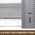 thumbnail image 3 of CPDD Grey Memory Foam Bathroom Rug Set 3 Piece Non Slip Extra Absorbent Shaggy Bathroom Mats and Rugs Sets, Soft & Dry Bath Mat Sets for Bathroom Washable Carpets Set Grey 3 Pieces Set, 3 of 8