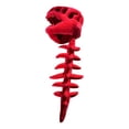 thumbnail image 2 of Pet Dinosaur Costume Soft Plush Dino Costume for Dogs Cats, Skeleton Dinosaur Halloween Outfit, Cute Pet Cosplay Clothing, Funny Dress Up Apparel for Medium Large Animals,Red, 2 of 6