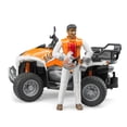 thumbnail image 2 of Toy Bruder Quad con conductor a escala 1:16 para interiores y exteriores, 2 of 9