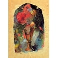 thumbnail image 2 of Gauguin, Paul 24x32 White Modern Wood Framed Museum Art Print Titled - Vase Of Flowers After Delacroix, 2 of 4