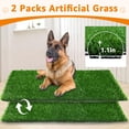 thumbnail image 2 of Orinal con césped para perros LOOBANI, grande, 90 x 60 cm, con 2 almohadillas, 2 of 7
