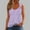 Purple1, variant on Babysbule Women's Solid Color Camisole Sleeveless T-Shirt Loose Fit Casual Tank Top Comfortable Lightweight Round-Neck