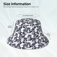 thumbnail image 3 of Kdxio Reflective Bucket Hat - Cartoon Raccoon Print Bucket Hat for Men,Women, 3 of 6