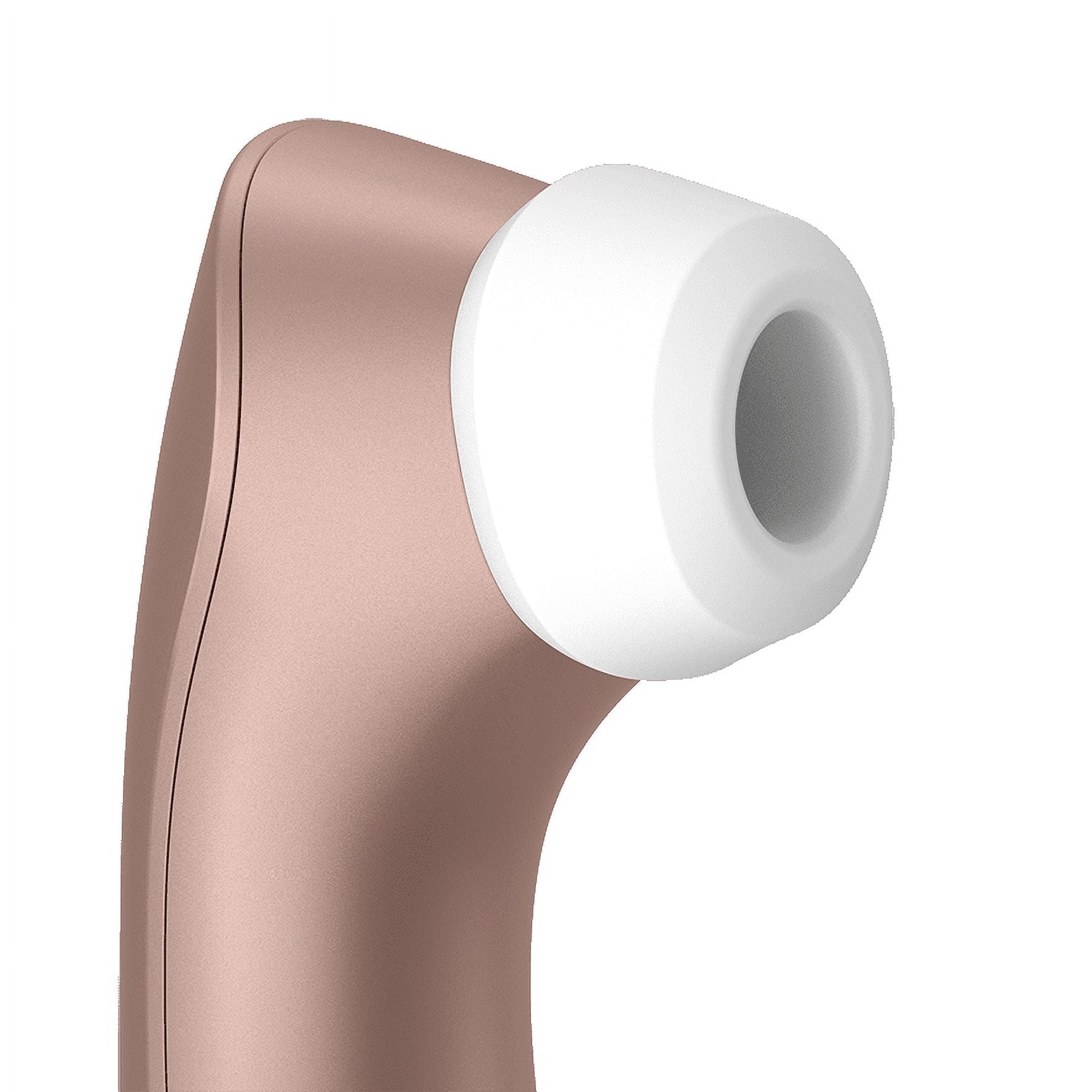 Satisfyer Pro 2+ Air-Pulse Clitoris Stimulating Vibrator - Non-Contact Clitoral Sucking Pressure-Wave Technology & Vibration, Waterproof, Rechargeable (Rose Gold)
