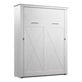 thumbnail image 1 of Bestar Key West 69W Queen Murphy Bed - Engineered Wood in White, 1 of 12