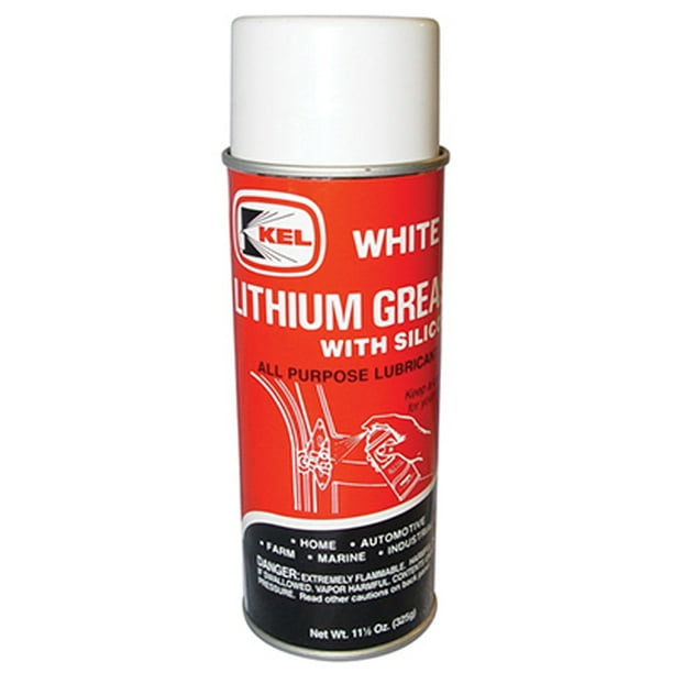 White Lithium Grease With Silicone11.5OZ WHT LITHIM GREASE Walmart