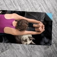 thumbnail image 5 of Bats Gym Towel with Storage Bag, 72.8"x26.8", Suitable for Yoga, Pilates, Fitness, Hot Yoga Towel, Yoga Mat Towel, Yoga Blankets, 5 of 6