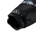 thumbnail image 4 of Men Jacket Men's Thermal Shiny Hooded Puffer Jacket Winter Coats Water Resistant Down Coats Insulated Padded Puffy Coat Mens Coats L Black, 4 of 6