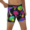 thumbnail image 5 of Sigee Bright Mushrooms for Men's Boxer Briefs,Moisture Wicking and Breathable Large, 5 of 9