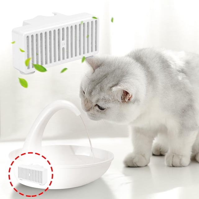 Replacement Filter For Pet Double Filter With Sponges Drinking 3 ,Suitable For Pet Pet Water Dispenser
