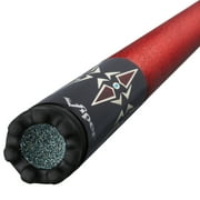 Viper Sinister Series 58 Billiard/Pool Cue, 2 Piece, Red Diamonds, 19 Ounce