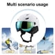 thumbnail image 5 of Bsvklp Cascos para Nieve Protector Esquí Ajustable para Hombres Y Mujeres (blanco L), 5 of 7