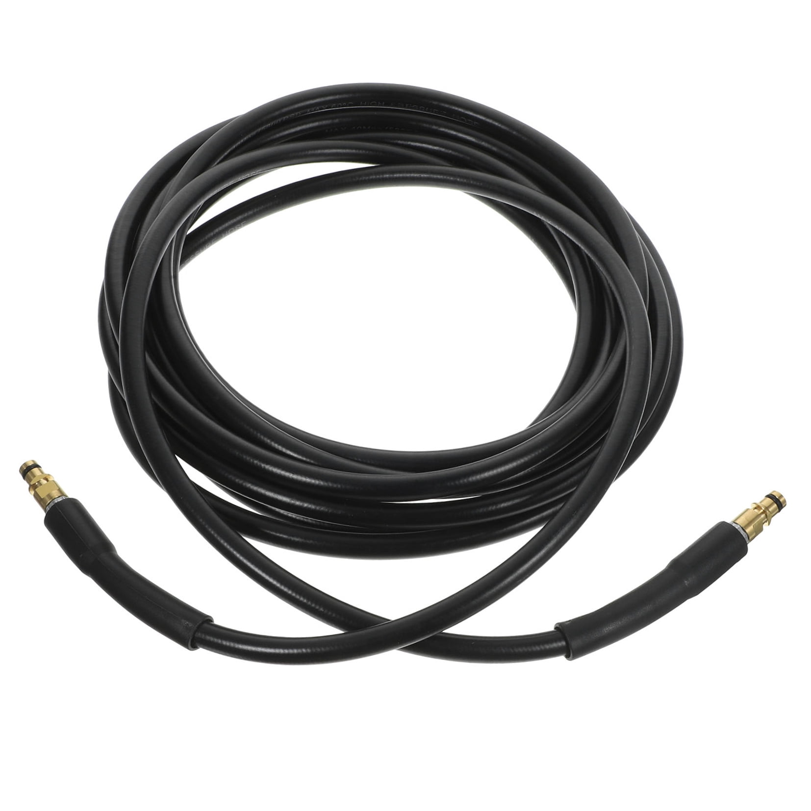 Worgeous Durable Black Rubber Washing Machine Hose for Cold Water Applications Flexible Design 6M
