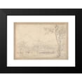 thumbnail image 2 of Richard Wilson 14x11 Black Modern Framed Museum Art Print Titled - Castell Dinas Bran, Wales (ca. 1771), 2 of 5
