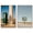 Silver Frame, variant on Sunset Desert Set Canvas Print Fashion Wall Decor Set by Art Remedy, Gallery Wrapped, 10 x 15