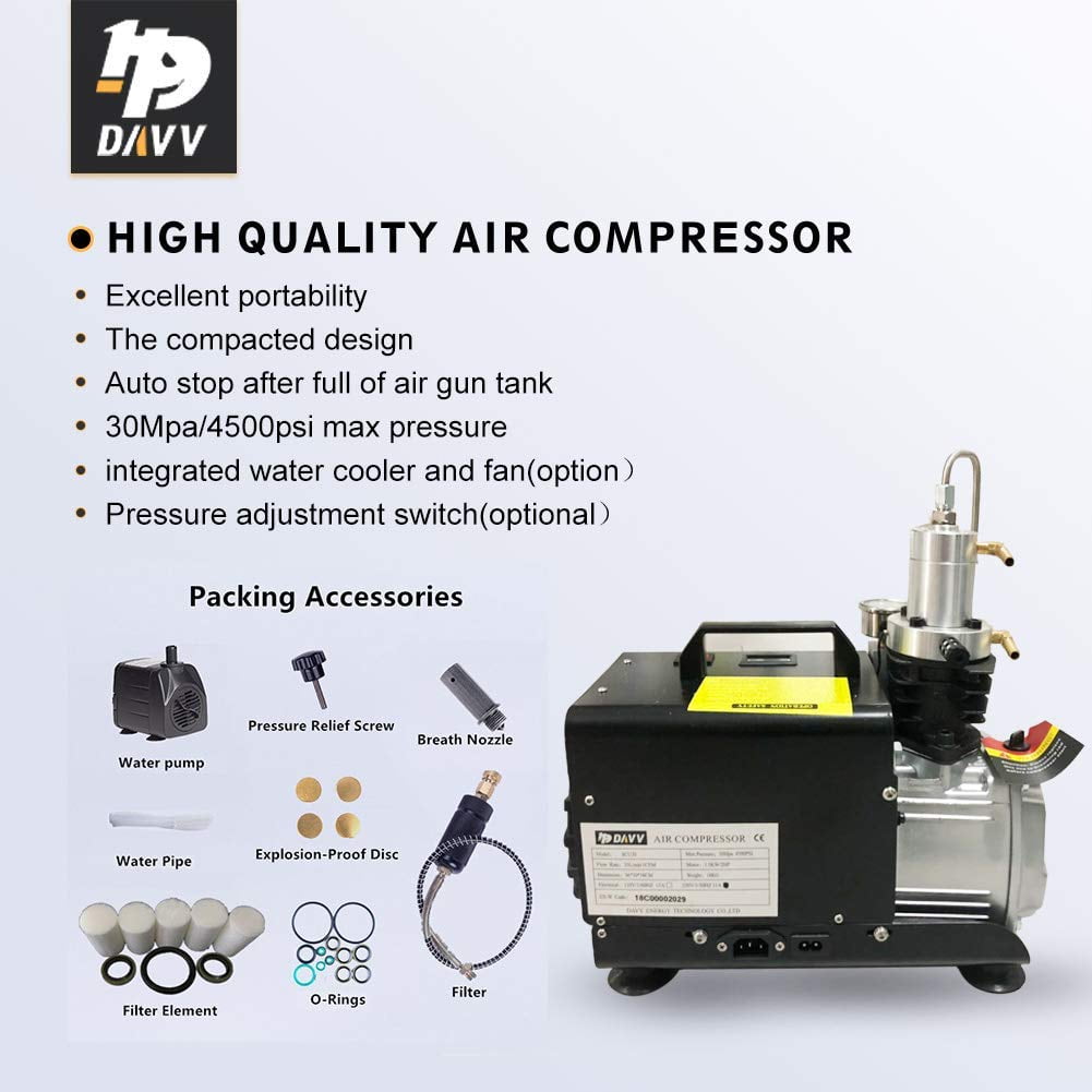 Tools & Home Improvement HPDMC 4500psi High Pressure Electric Air