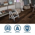 thumbnail image 2 of Escabeau roulant en acier commercial à 2 marches COSCO (gris), 2 of 6