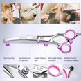 thumbnail image 4 of Ensemble de Ciseaux de Toilettage pour Chats et Chiens 4 Pcs en Acier Inoxydable Kit de Taille-Haie Professionnel - Ciseaux de Toilettage pour Chiens, Chats et Autres Animaux, 4 of 6