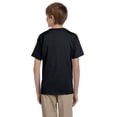thumbnail image 2 of The Fruit of the Loom Youth HD Cotton T-Shirt - BLACK - M, 2 of 2
