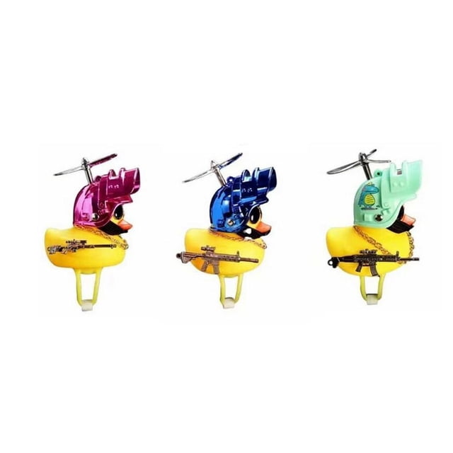 Adorno De Pato Para Manillar De Motocicleta, Adorno De Bicicleta Para Casco De Pato Amarillo Pequeño Yuarrent OD015194-07