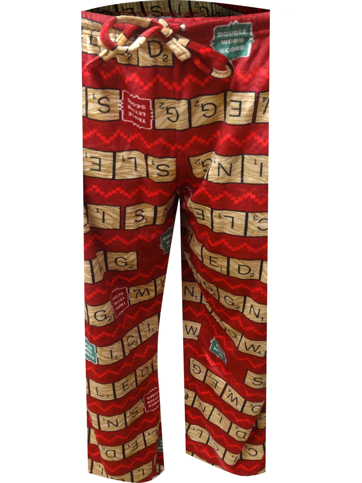Underboss Men's Scrabble Board Silky Fleece Lounge Pants (Large