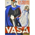 thumbnail image 2 of Vintage Apple Collection 24x32 Black Ornate Wood Framed with Double Matting Museum Art Print Titled - Vasa Lightbulb, 2 of 4