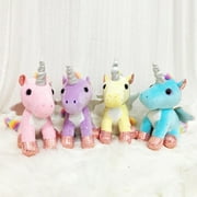 Unicorn Plush Toys With Wings And Rainbow Tails Stuffed Animals Plush Pillows