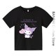 thumbnail image 1 of Camiseta Kawaii Kuromi para niñas y niños, ropa de algodón de dibujos animados de Anime, conjuntos de camisetas de Hello Kitty, ropa informal, 1 of 4