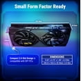 thumbnail image 4 of PNY NVIDIA GeForce RTX™ 5060 Ti OC Dual Fan, Graphics Card 16GB GDDR7, SFF-Ready, 2-Slot, 4 of 21