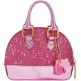 thumbnail image 2 of Cartera con purpurina para niñas pequeñas, cartera pequeña a la moda con forma de cúpula cruzada de princesa Zhivalor WMZL-599-2, 2 of 4