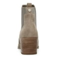 thumbnail image 3 of ANNE KLEIN Womens Beige Chelsea Goring At Sides Comfort Breathable Cushioned Parson Square Toe Block Heel Booties 10 M, 3 of 4