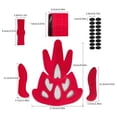thumbnail image 3 of Washable Helmets Inner Foams Pad Head Protections Liner Inner Protective Pad Memory Foams Sealed Lining Sponge Easy to Use, 3 of 9