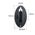 thumbnail image 2 of DOLITY 6 Pieces Mount Hanger Animals Hanger Bracket Metal Hook Mounting, 2 of 8