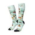 thumbnail image 2 of Balery World Travel Map Fun Novelty Socks Men'S Women'S Crew Socks Funny Crazy Novelty Socks Quirky And Cool Socks, 2 of 9
