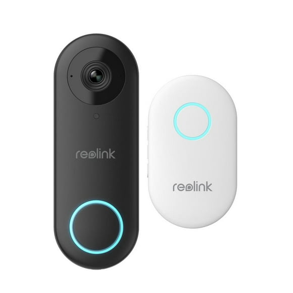 Reolink Sonnette Vidéo PoE Filaire Intelligente 5 MP avec Carillon / Vidéo HD 2K, Alimentation par Ethernet, Détection de Personne, Fonctionne avec les NVRs Reolink