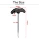 thumbnail image 1 of Gancho de resorte de freno, herramienta extractora de gancho de resorte de tubo de escape, para extracción e instalación de resortes de vehículos, negro, 1PCS LingWen 8390605456015, 1 of 1