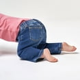 thumbnail image 3 of Gerber Baby Boys' and Girls' Denim Straight Fit Jeans with Elastic Back, 3 of 8
