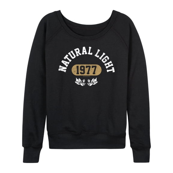 Natural Light - Athletics - Women's French Terry Long Sleeve Shirt