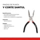 thumbnail image 4 of Pinzas de Punta y Corte SANTUL 7634 para Mecánica Plomería Electricidad, 4 of 5
